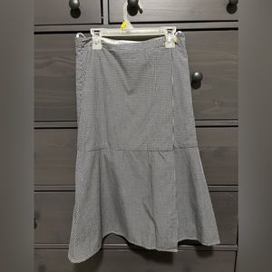 Babaton checkered wrap dress